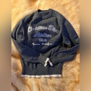 Christian Dior Dior Pullover Sweater Sweatshirt mens sz Large